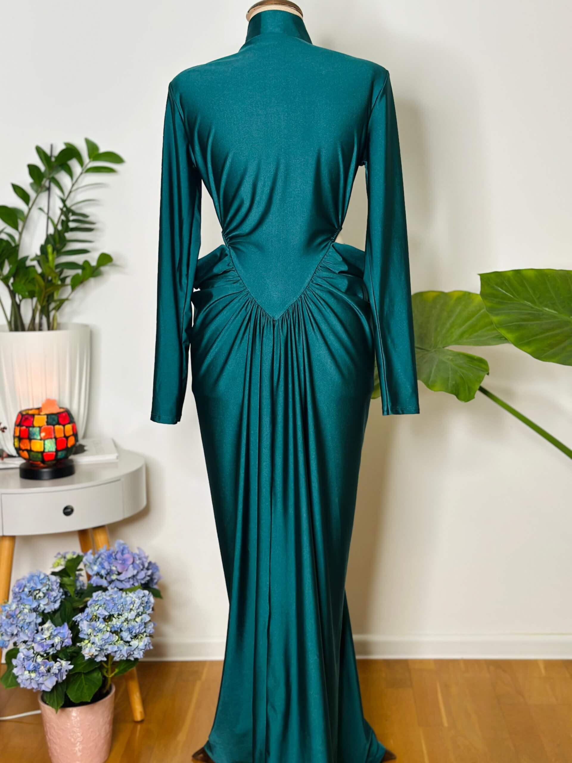 Rochie maxi Desiree, Albastru
