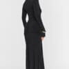 Rochie maxi Tania, Negru