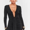 Rochie maxi Tania, Negru