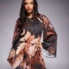 Salopeta mini Theron, Animal Print