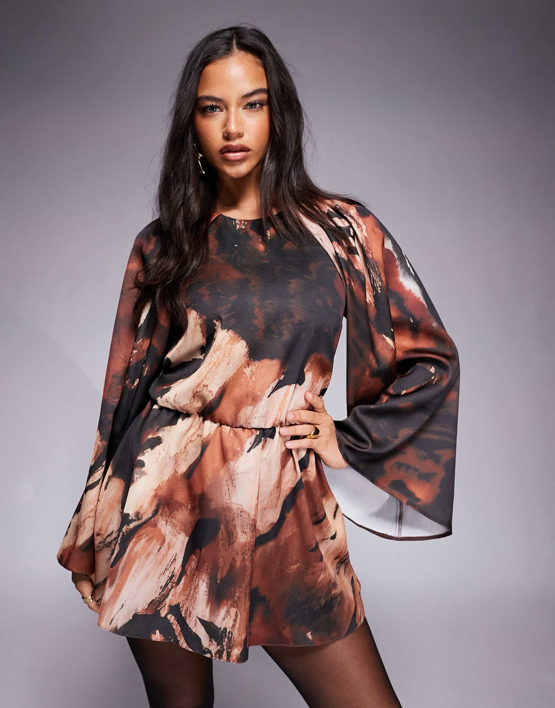Salopeta mini Theron, Animal Print