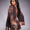 Salopeta mini Theron, Animal Print