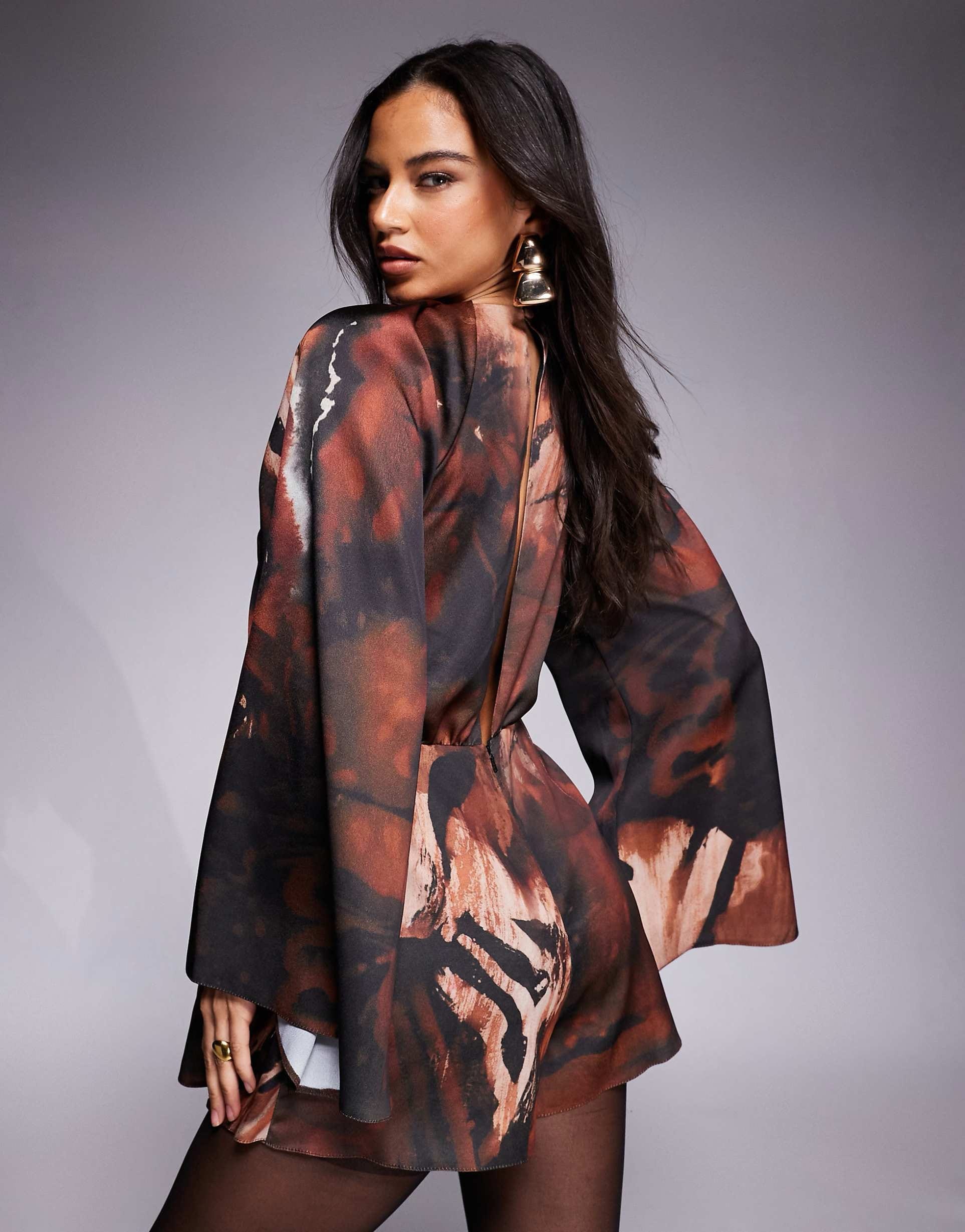 Salopeta mini Theron, Animal Print