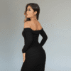 Rochie mini Serena, Negru
