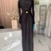 Rochie maxi Charlize, Negru