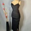 Rochie midi Fely, Negru