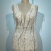 Rochie maxi Glam Goddess, Argintiu