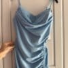 Rochie midi Fely, Albastru