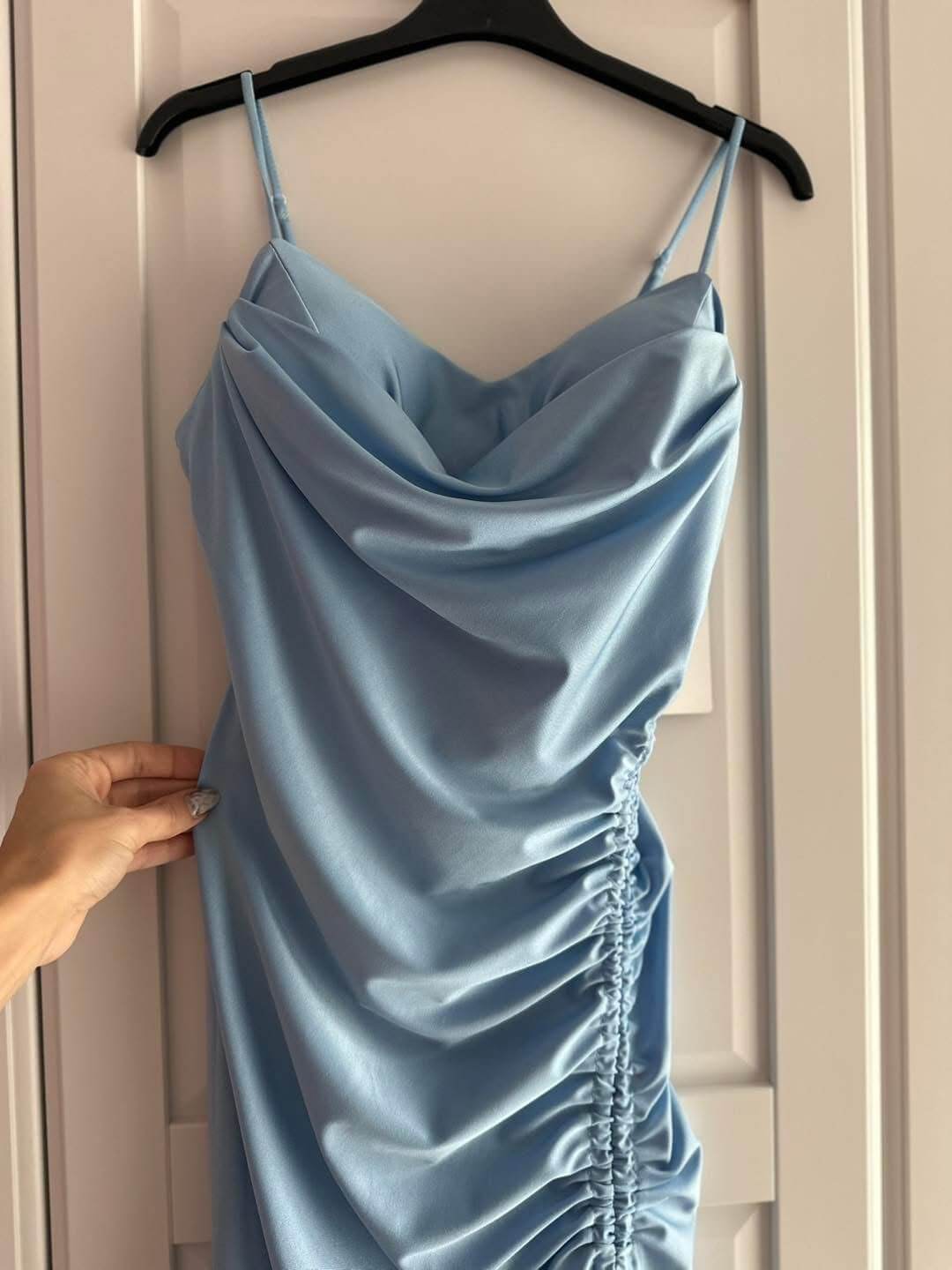 Rochie midi Fely, Albastru