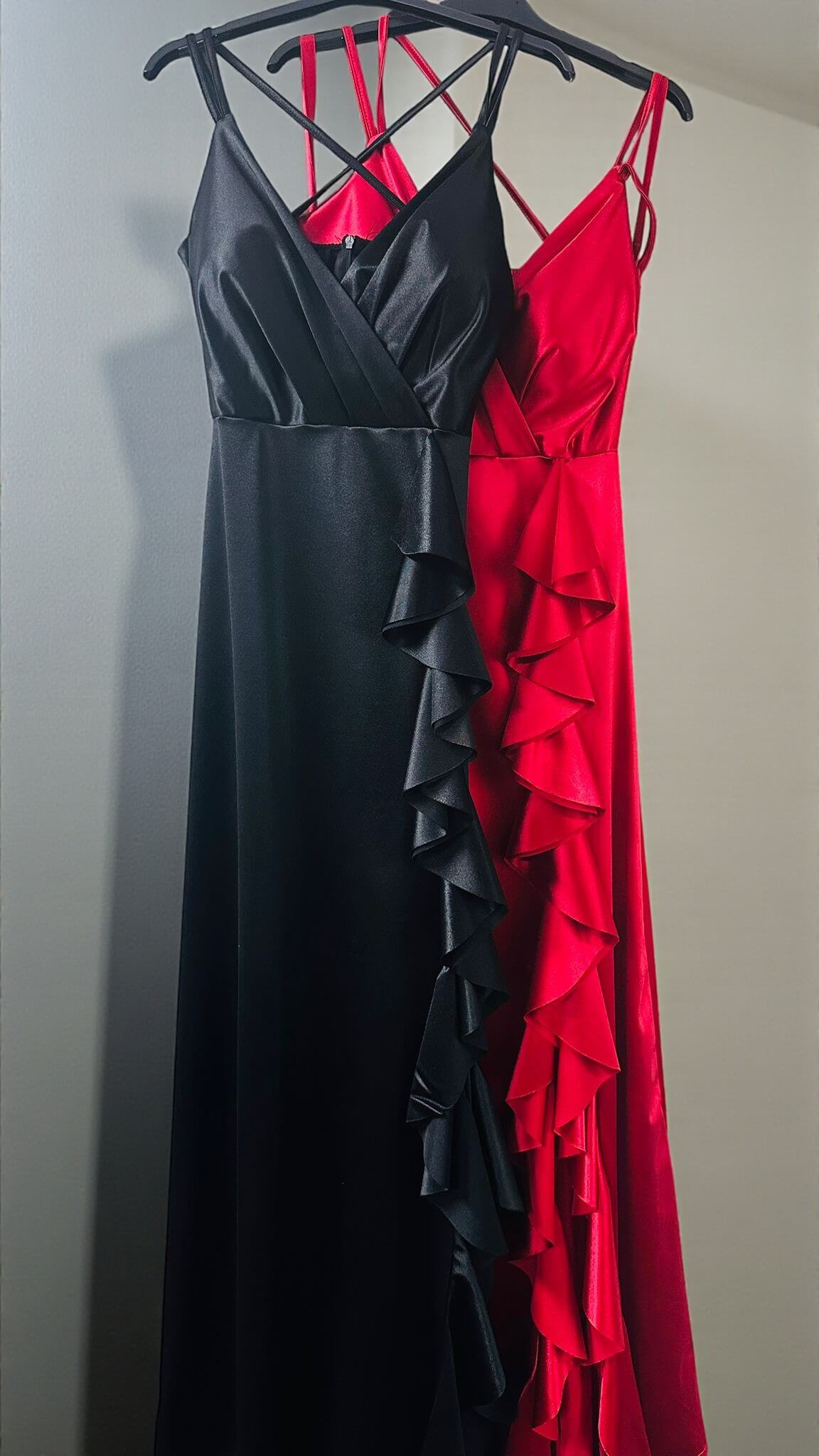 Rochie maxi Christine, Negru