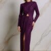 Rochie maxi Henriette, Mov