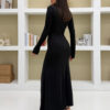 Rochie maxi Kendall, Negru
