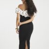 Rochie midi Karra, Negru