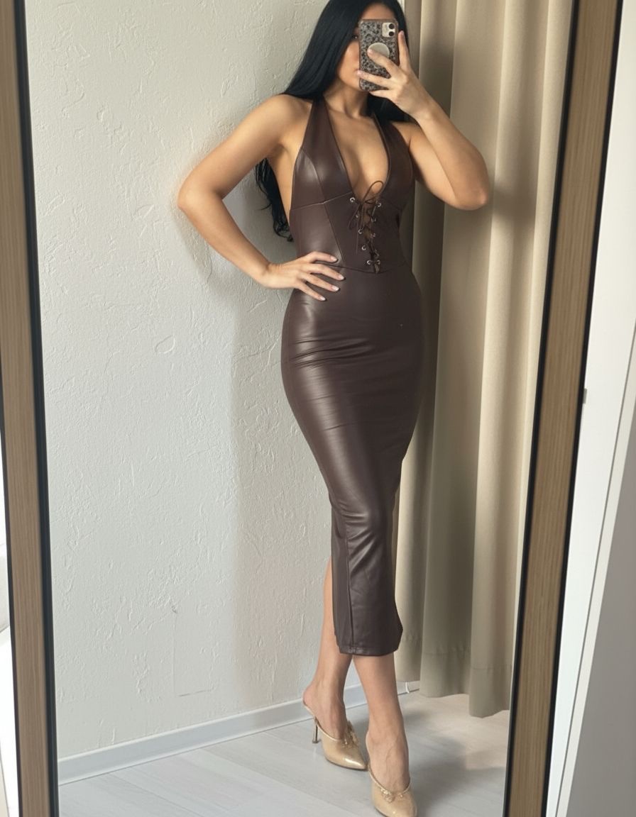 Rochie midi Diana, Maro