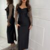 Rochie midi Sabrina, Negru