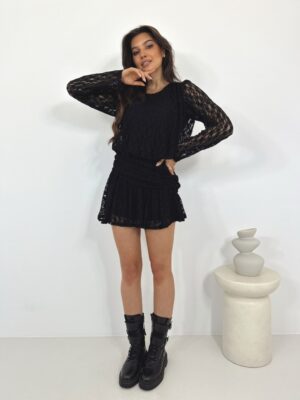 Rochie mini Tiana Negru