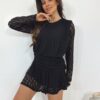 Rochie mini Tiana Negru