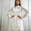 Rochie mini Margot, Alb