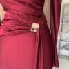 Rochie maxi Charlize, Burgundy