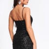 Rochie mini Forema, Negru