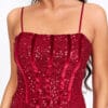 Rochie mini Forema, Rosu