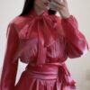 Rochie mini Linda, Rosu