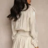 Rochie mini Dara, Bej
