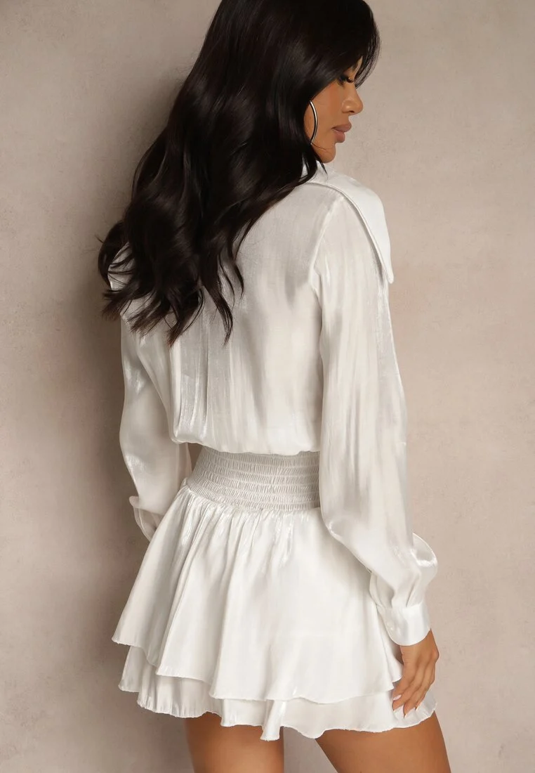 Rochie mini Dara, Alb