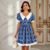 Rochie mini Agatha, Albastru