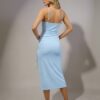 Rochie midi Fely, Albastru
