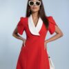 Rochie mini Lora, Rosu