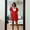 Rochie mini Lora, Rosu
