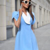 Rochie mini Lora, Albastru