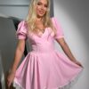 Rochie mini Lucy, Roz