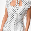 Rochie mini Renee, Alb